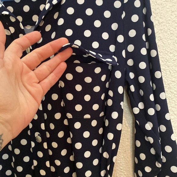 db Established  Polka Dot Dress size 6 - Picture 3 of 9